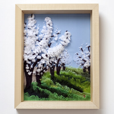 Cherry Blossom Creative Hand Embroidery by Jessica Coote