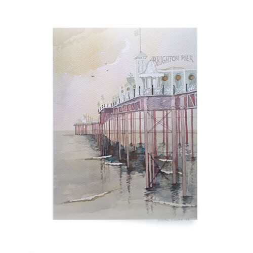 A-Misty-Pier-Original-Watercolour-Painting-by-Jessica-Coote